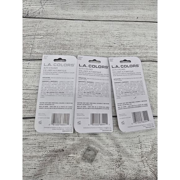 L.A. Colors Auto Eyeliner BAE441 BLACK/BROWN Smudge Proof Long Lasting New - Picture 3 of 3